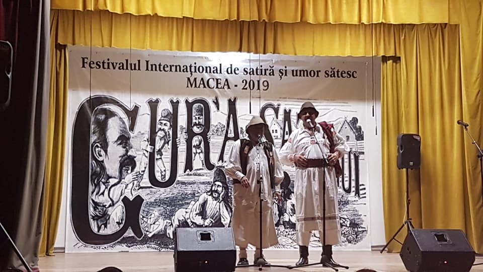 Participarea copiilor din Pișchia la Festivalul internațional de satiră și umor sătesc de la Macea 2019